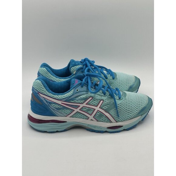 Asics Shoes - Asics Gel-Cumulus 18 Women Size 8.5  Teal Blue Running Shoes Athletic Sneakers